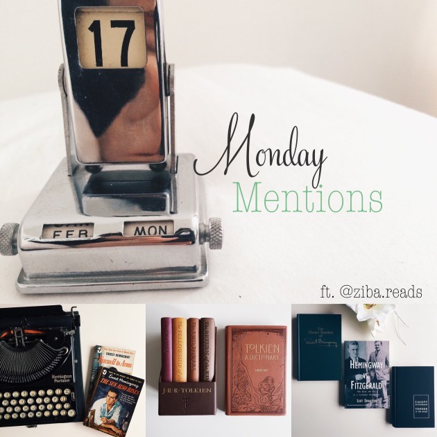 Monday Mentions